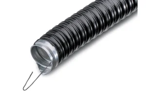 ЭРА Металлорукав Р3-ЦПнг-15 ЭРА (черный) с протяжкой 20м