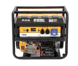 Генератор бензиновый Denzel PS-55EA 5,5кВт 230В 25л ручной стартер/электростартер 946874 *1
