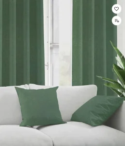 Подушка декоративная Канвас 40х40см шалфей