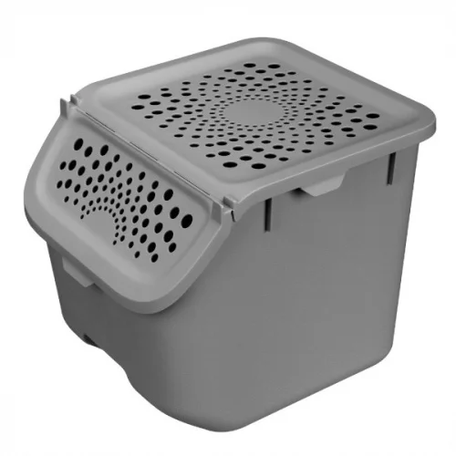 Контейнер Для Овощей 11,3Л, 275Х240Х240 Мм (Серый) 434292911