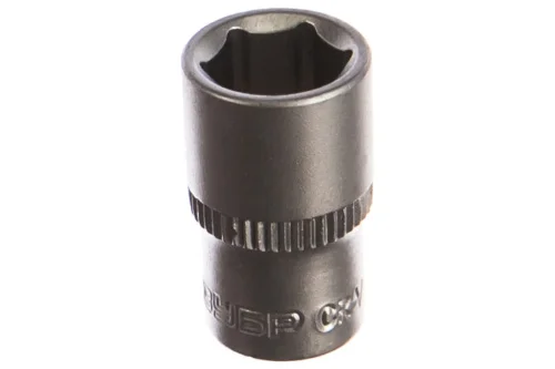 Головка торцевая 6-гранная 1 4  10мм сталь Cr-V Flank Зубр Мастер 27715-10  1