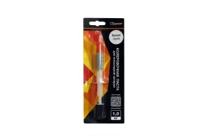 Паста колеровочная для эпоксидной затирки 051 Белая луна Диамант 1 кг шприц 4 мл  1