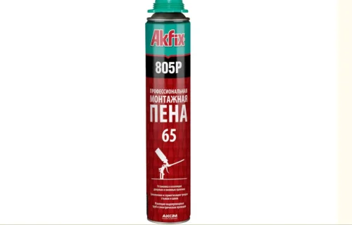 Пена монтажная профессиональная Akfix 65 805P 850гр FA001  1
