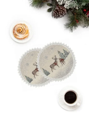 Комплект салфеток Бэмби D-27см 2шт 05253  1