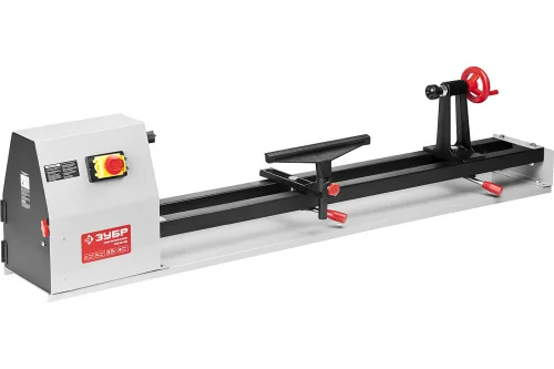 Станок токарный по дереву 350Вт 810-2480 об мин 4скорости длина1000мм d350мм Зубр ЗСТД-350-1000  1