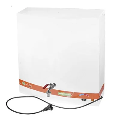 Бак с ЭВН 17л металл бак Белый с краном П4801 (PRAKTISCHE HOME) Бак с ЭВН 17л металл бак Белый с краном П4801 (PRAKTISCHE HOME)