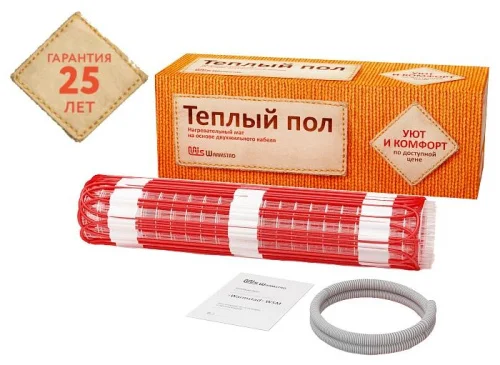Мат нагревательный WSM 1530 Вт 10,2 кв.м (Warmstad)  1