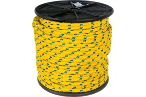 Шнур полипропиленовый плетёный 14 мм 16 пр. с сердечником Р/н 2200 кг, (100м) *1/100