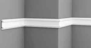 Молдинг ударопрочный GPD-22 36х16х2000мм полистирол белый 