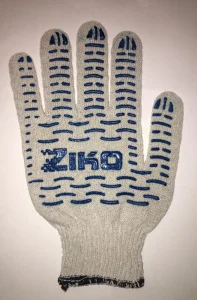 Перчатки х/б трикот.с ПВХ 3-х нитка 1уп=10пар