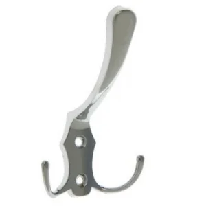 Крючок мебельный ЧИБИС 3-х рожковый 5518/827А Классика большой хром