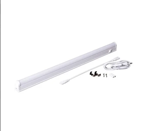 Светильник светодиодный PLED T5i PL 450мм с выкл 6Вт 6500К IP40 180-265В T5 линейный пластик. (анало