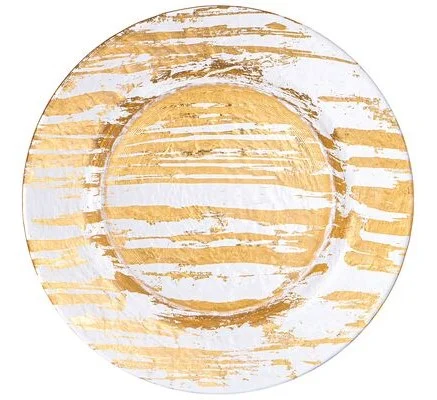 Тарелка Bronco  Bohemia  Gold 25см 336-117  1