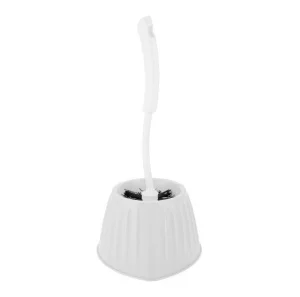 Ерш для туалета с подставкой Пластик Репаблик Rock'n'Roll белый угловой SC341111006