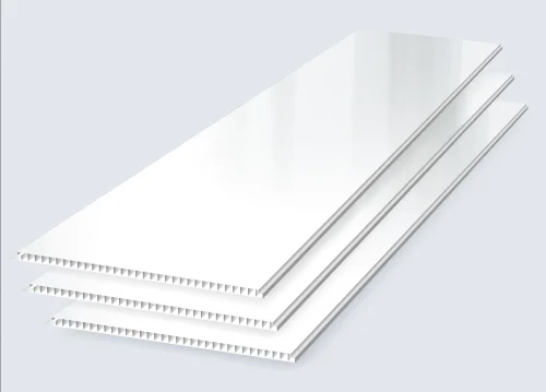 Панель ПВХ глянец 2700х250х9мм лакированная белая (Кронапласт)  10