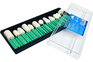 Набор насадок полировальных для гравера (12шт) VertexTools 0987-1-12  1