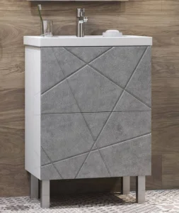 Тумба для ванны напольная VIGO Geometry 600-0-2 бетон