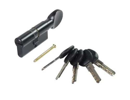 Цилиндровый механизм АЛЛЮР HD FG 70-5К BLACK (35x35G) черный перф.кл верт  10 50 60