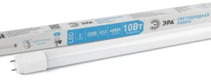 Лампа светодиодная G13 10Вт 4000К T8-10W-840-G13-600mm Б0032999 Эра