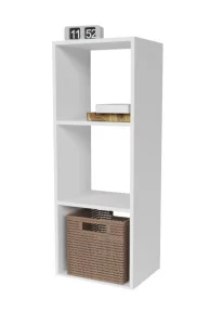 Стеллаж 3 секции 1060х356х294мм белый (Герда)  1