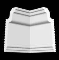 Плинтус потолочный GPX-3 2м для натяжных потолков