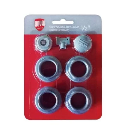 Комплект переходников 1"х1/2" без кронштейнов Royal Thermo Silver (RT02.1-2) Комплект переходников 1"х1/2" без кронштейнов Royal Thermo Silver (RT02.1-2)