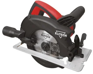 Пила дисковая Elitech ПД 1355 1300Вт 200В, диск 160мм, 18 зубьев, 4500об мин, (Е2206.020.01)  1