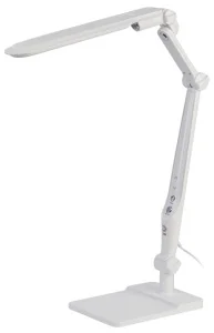 Настольная лампа светодиодная NLED-497-12W-W на струбцине и с основанием белый Б0052770 Эра