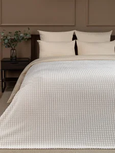 Плед Texrepublic 150х200см фланель жаккард кубики FF FNJq ML3 002/1520 NC 93254 *1