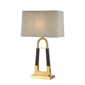 Настольная лампа G32144/1T BRS+BK GR бронза, черный Gerhort