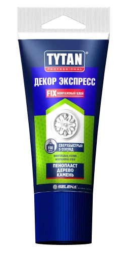 Клей монтажный декор экспресс Professional белый 210гр 16165 02306 (Tytan)  20 (+5)