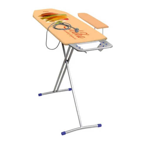 Доска гладильная  Ника Н3  122,5х34,5см подрукавник, подставка под утюг, розетка (Ника)  1