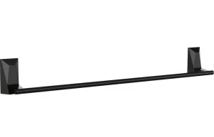 Держатель для полотенец 50см Kleber Ice black, KLE-ICE008BL