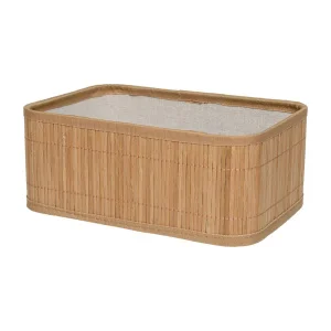 Корзина стеллажная "Бамбук", Д300 Ш200 В120, натуральный Shan-03