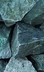 Камень для сауны и бани Жадеит колотый (10кг) *1 Камень для сауны и бани Жадеит колотый (10кг) *1