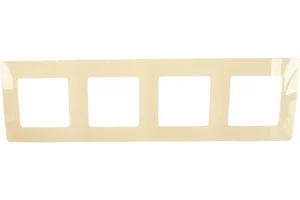 Рамка 4-м  Etika  сл. кость 672514 (Legrand)  10