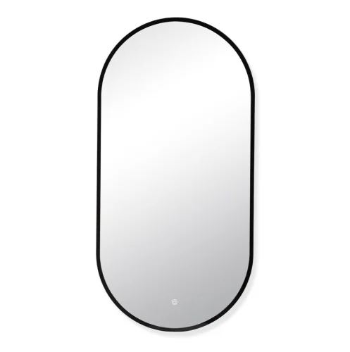 Зеркало настенное с LED- подсветкой 50х100см сенсорное с кантом 10051-Zm2 (Мансарда)  1