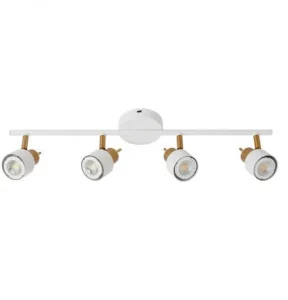 Светильник настенный  A1906PL-4WH белый, золото Arte Lamp