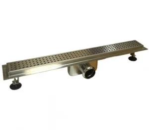 Желоб из нерж. стали 550х70мм сухой+гидрозатвор линейный горизонтальный BAD415502 (TIM)  1 4