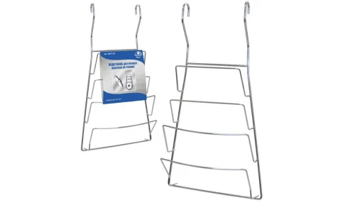 Подставка для крышек навесная на рейлинг 20 37 см  1