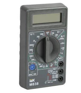 Мультиметр цифровой Universal M838 TMD-2S-838 (IEK) *1