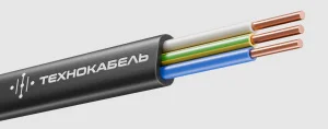 Кабель ВВГ-Пнг(А)-LS 660 В 3Х2,5 ок(N,PE) ТРТС (м) 927224 (Технокабель НПП) *1