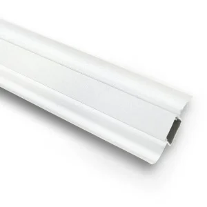 Плинтус напольный 001 Белый 55х2200мм Лексида