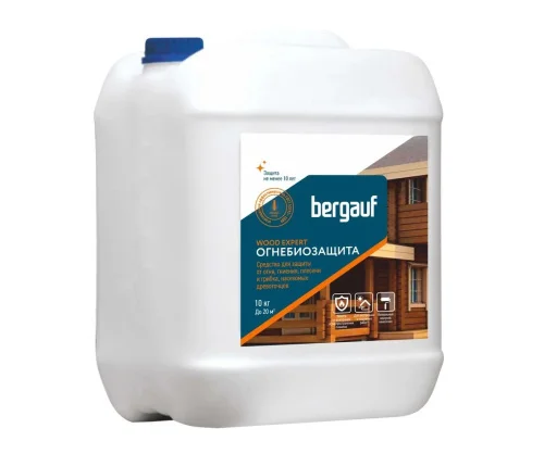 Огнебиозащита Wood Expert 10 кг Bergauf 80081  1 60
