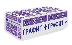 Экструзионный пенополистирол ГРАФИТ+ЭПС 35 1180х580х100 4л 1уп 0,27376м3 2,737м2