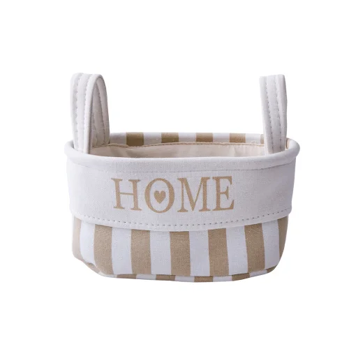 Корзина тканевая Handy Home  Home  240х150х120мм бежевый EW-73  1