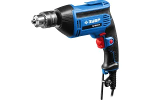 Дрель сетевая Зубр Профессионал ЗД-П550 ЭР 550Вт р-р патрона 1.5-13 мм 0-3000 об мин  1