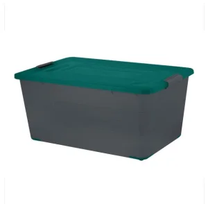 Ящик для хранения  Bergen Fjord  40л 565х385х270мм с лотком вулканический базальт PT656811026  1