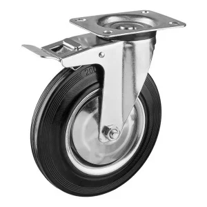 Опора колесная большегрузная 100мм поворотная ЧИБИС/SANBERG П8774