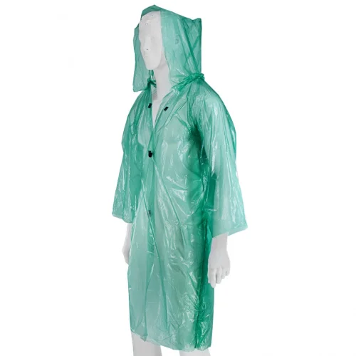 Плащ-дождевик полиэтиленовый р-р S-XXXL на липучке Camping Palisad Стандарт 69519  1 100